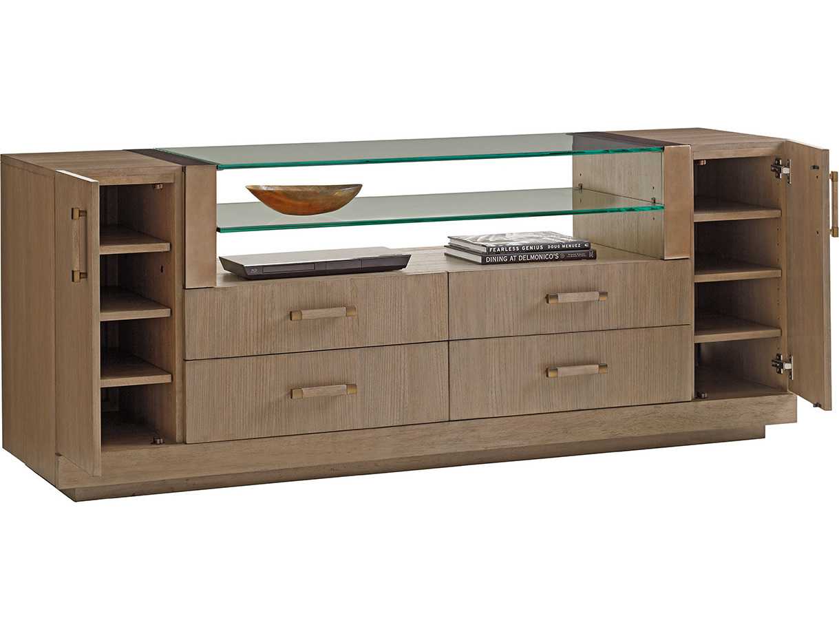 Lexington Shadow Play 76" Solid Wood Media Console