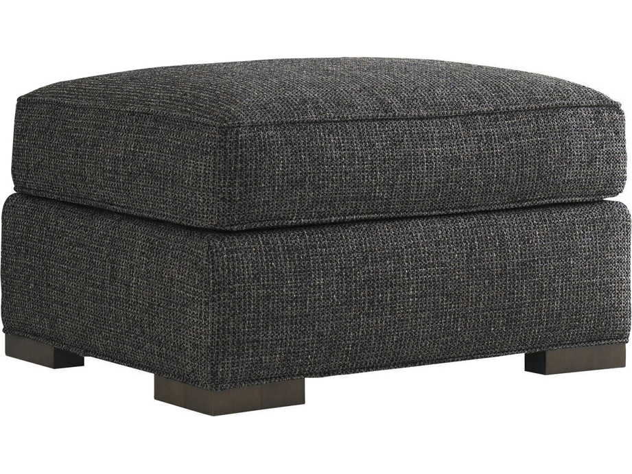 Lexington Tower Place Arlington Gray Upholstered Ottoman