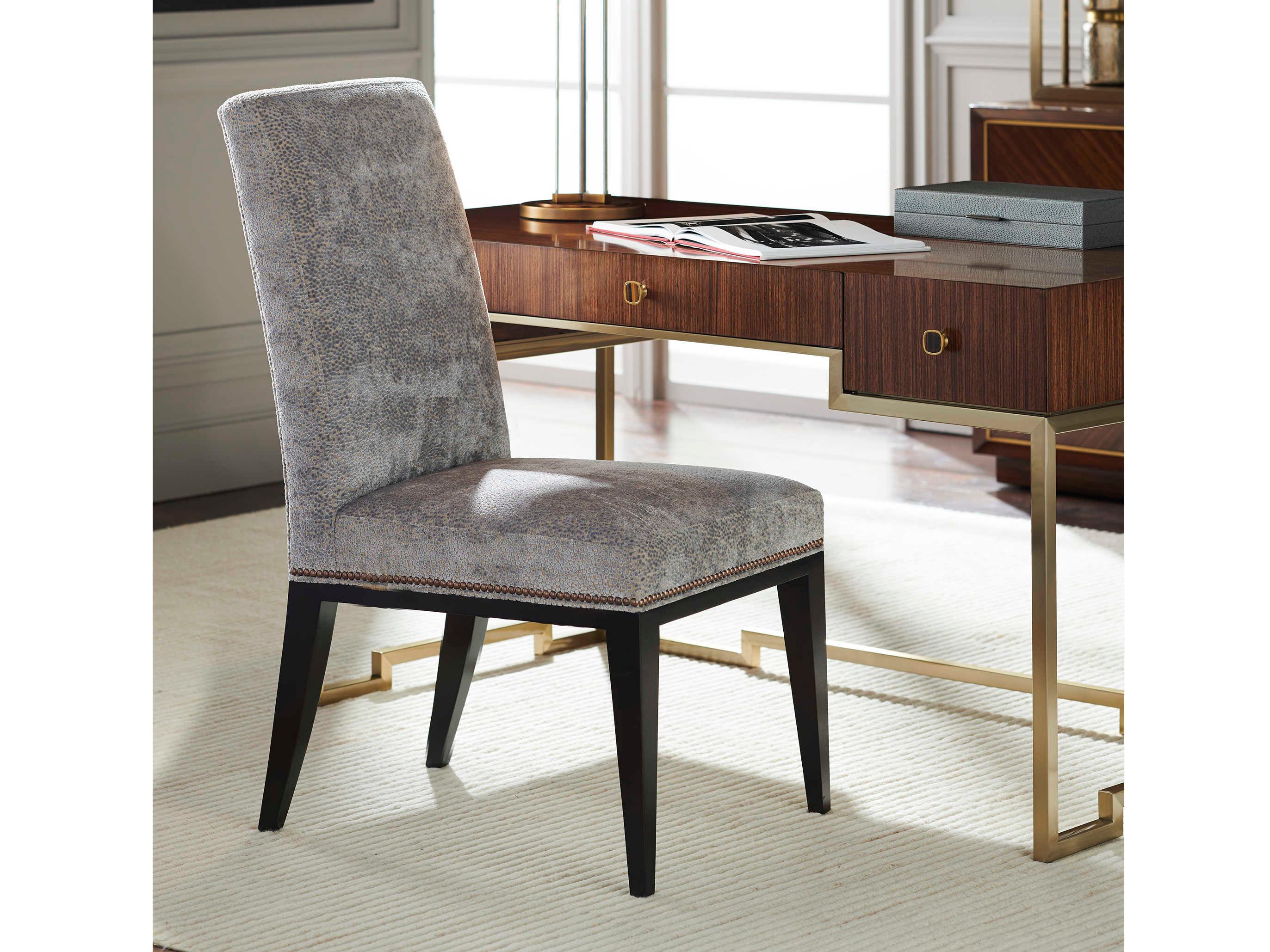 Lexington Upholstery Gray Upholstered Side Dining Chair