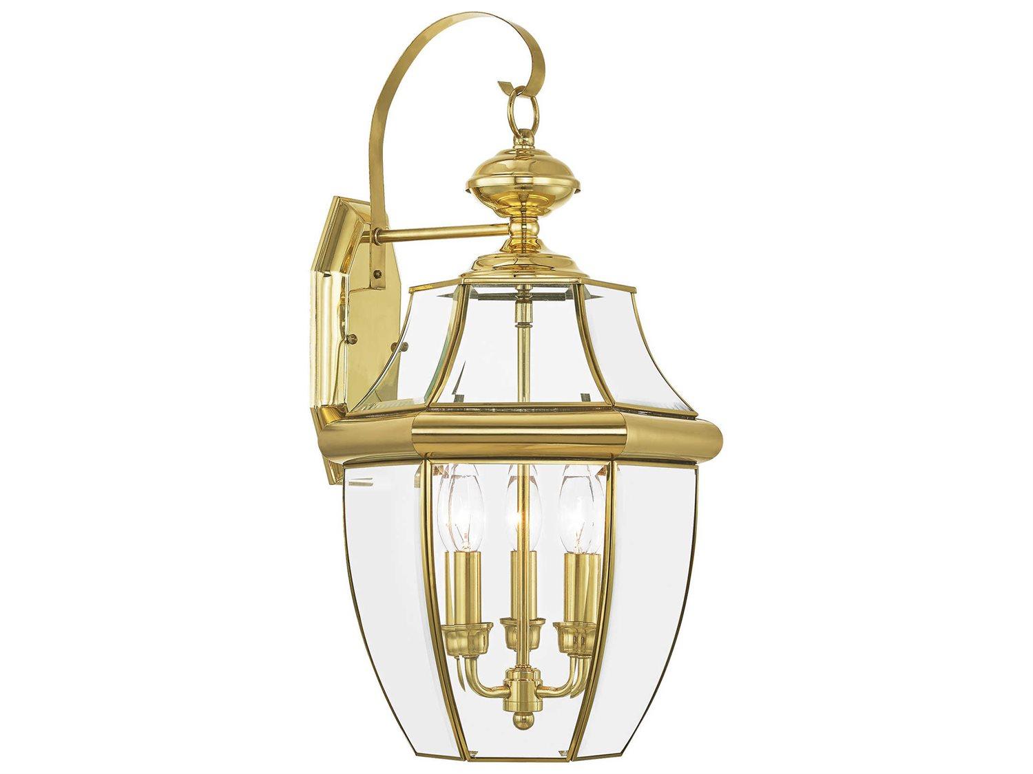 Livex Lighting Monterey 3 - Light Outdoor Wall Light