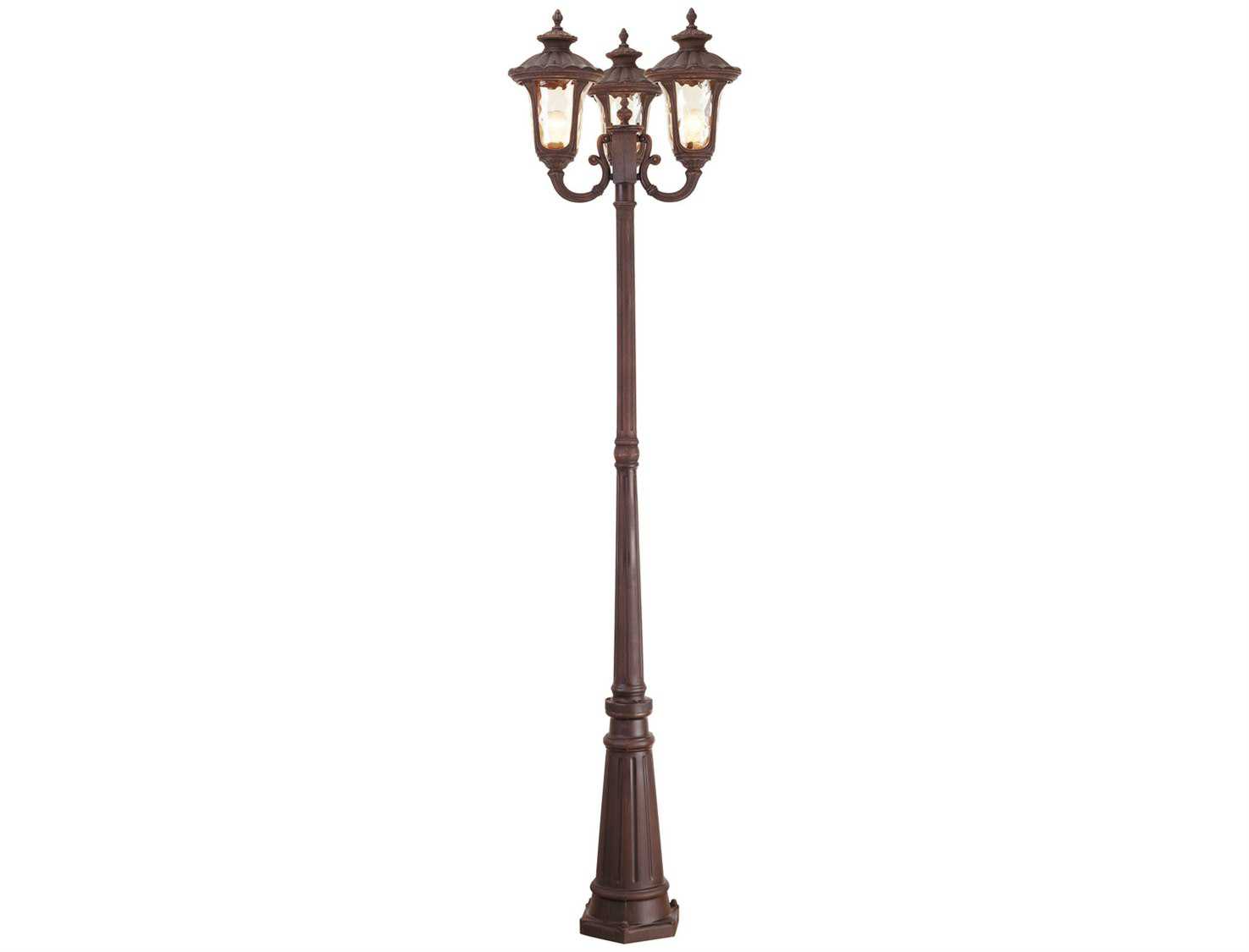 Livex Lighting Oxford 3 - Light Outdoor Post Light