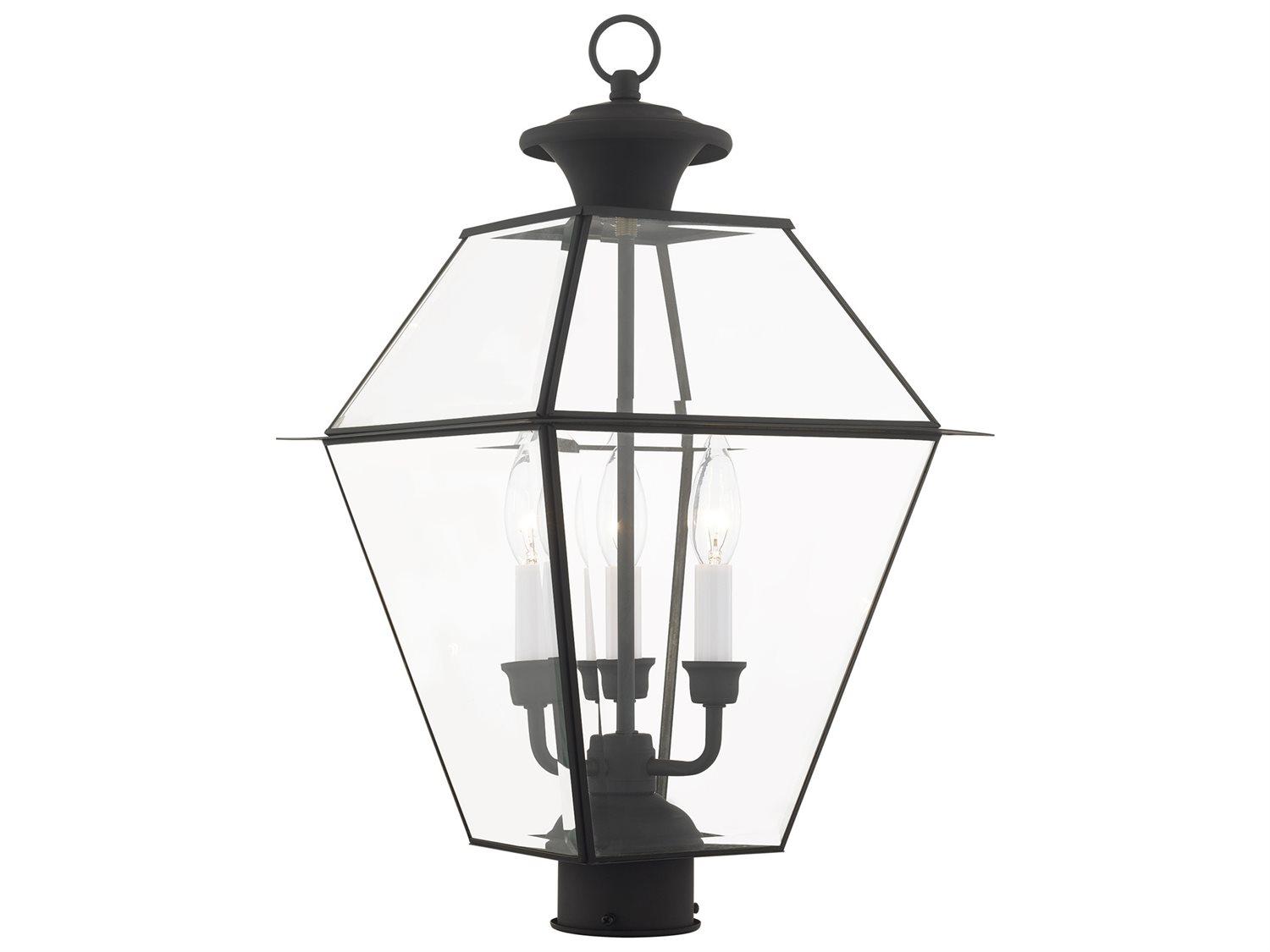 Livex Lighting Westover 3 - Light Outdoor Post Light