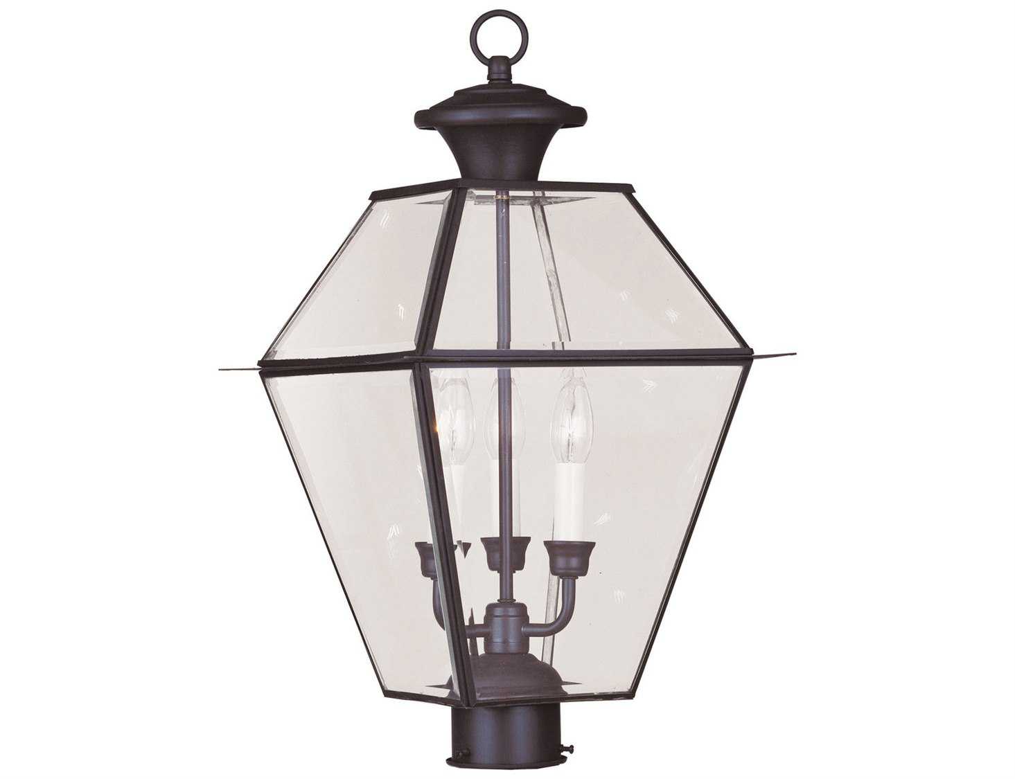 Livex Lighting Westover 3 - Light Outdoor Post Light
