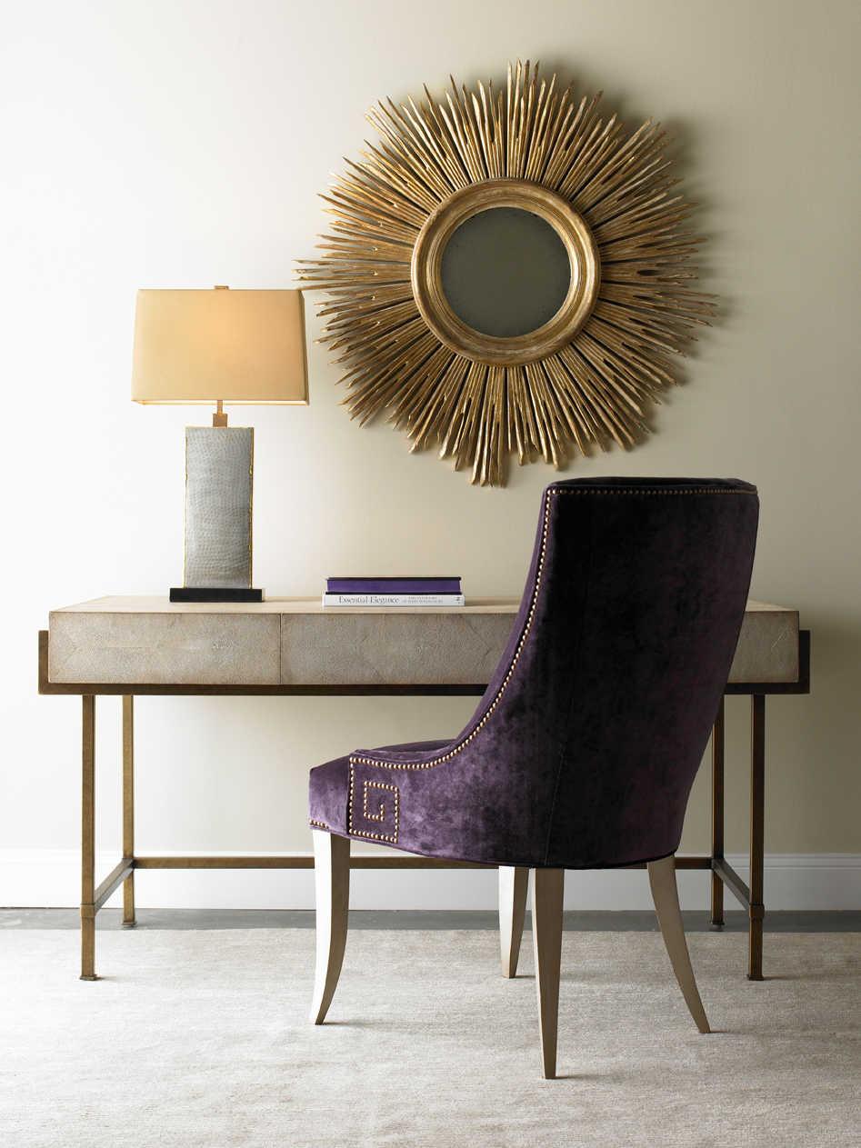 Lillian August Upholstery Ally Purple Upholstered Side Dining Chair