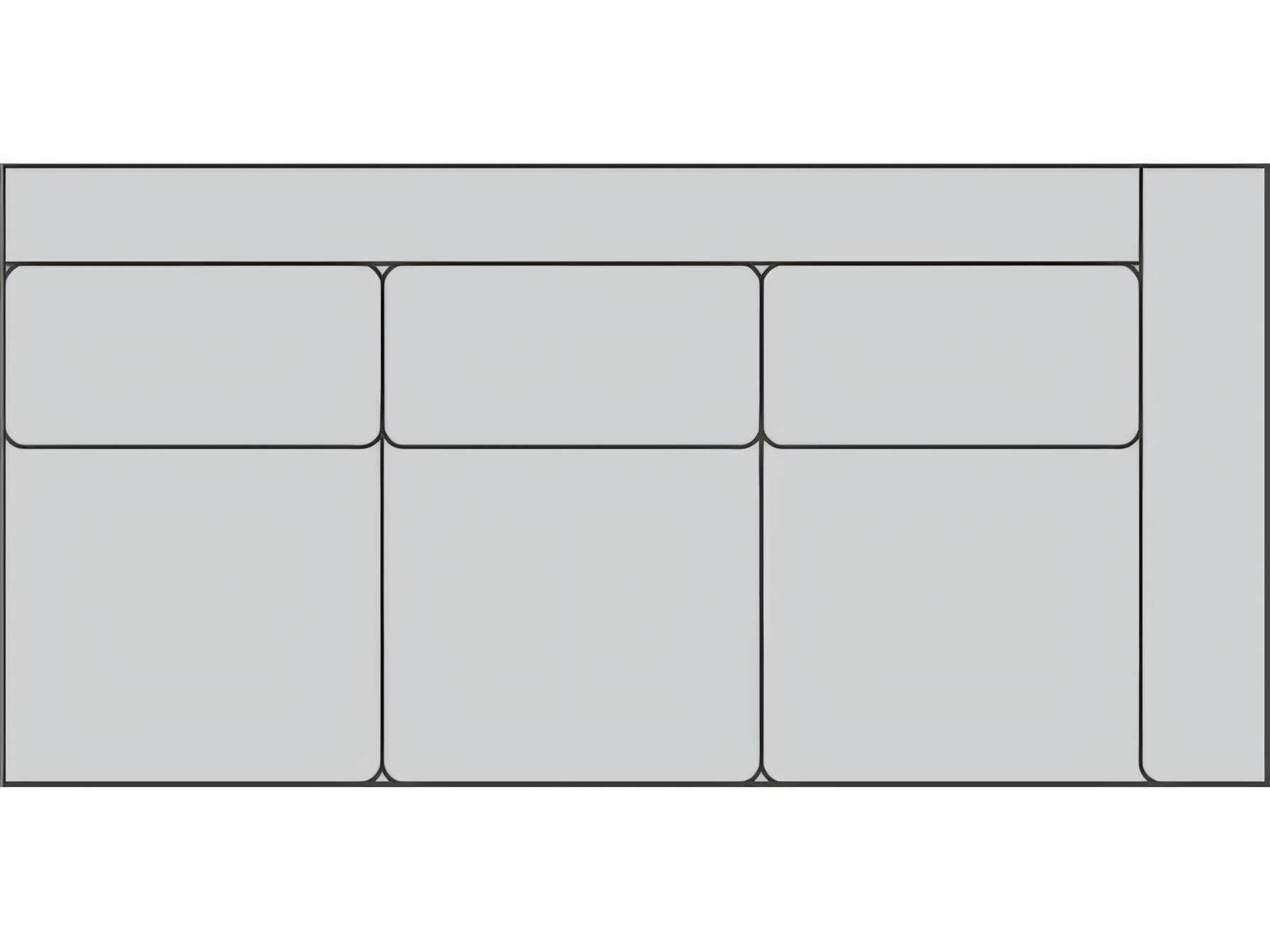 Lillian August Lange Right Arm Sofa