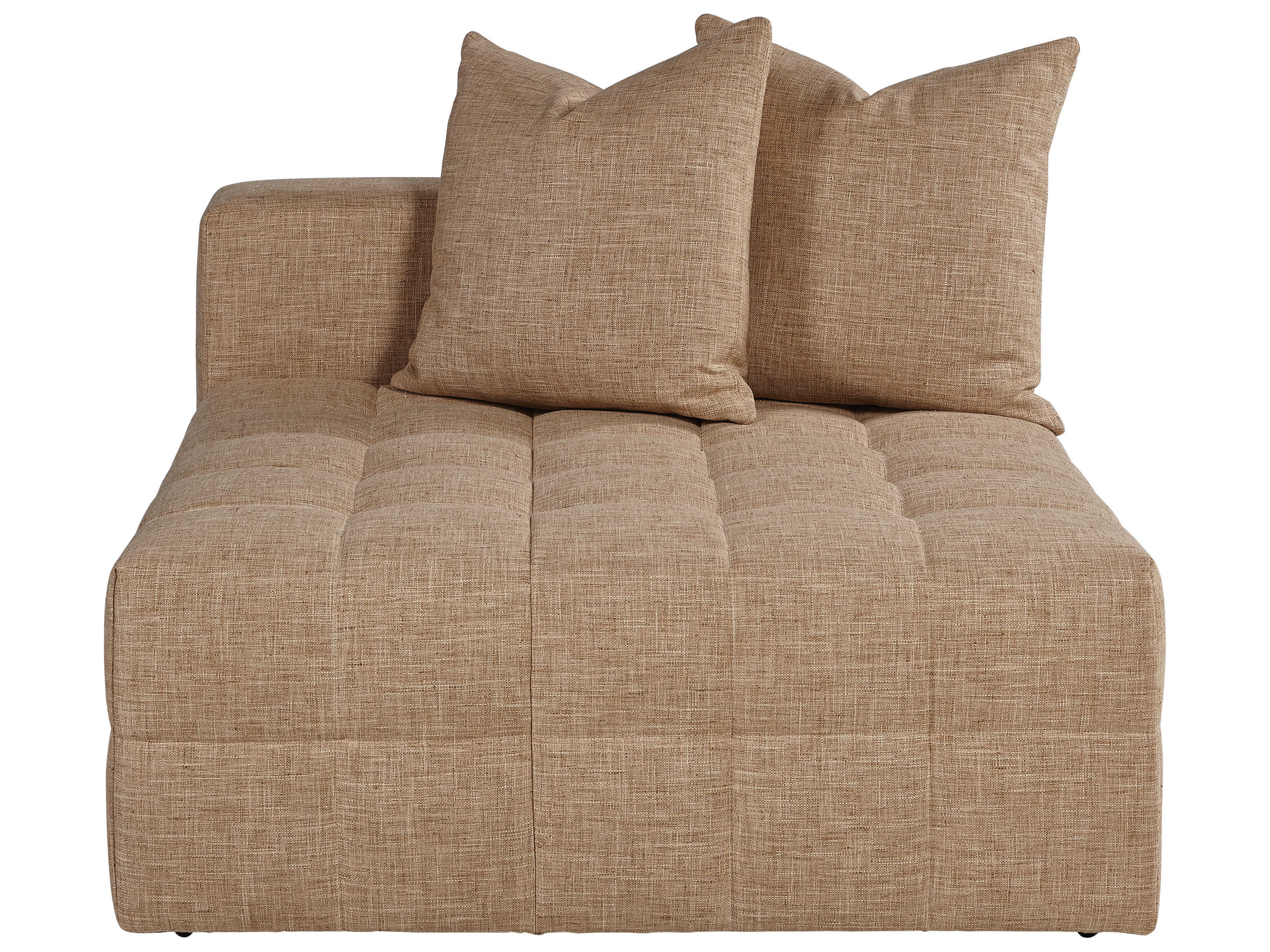 Lillian August Upholstery Germaine Upholstered Tufted Chaise