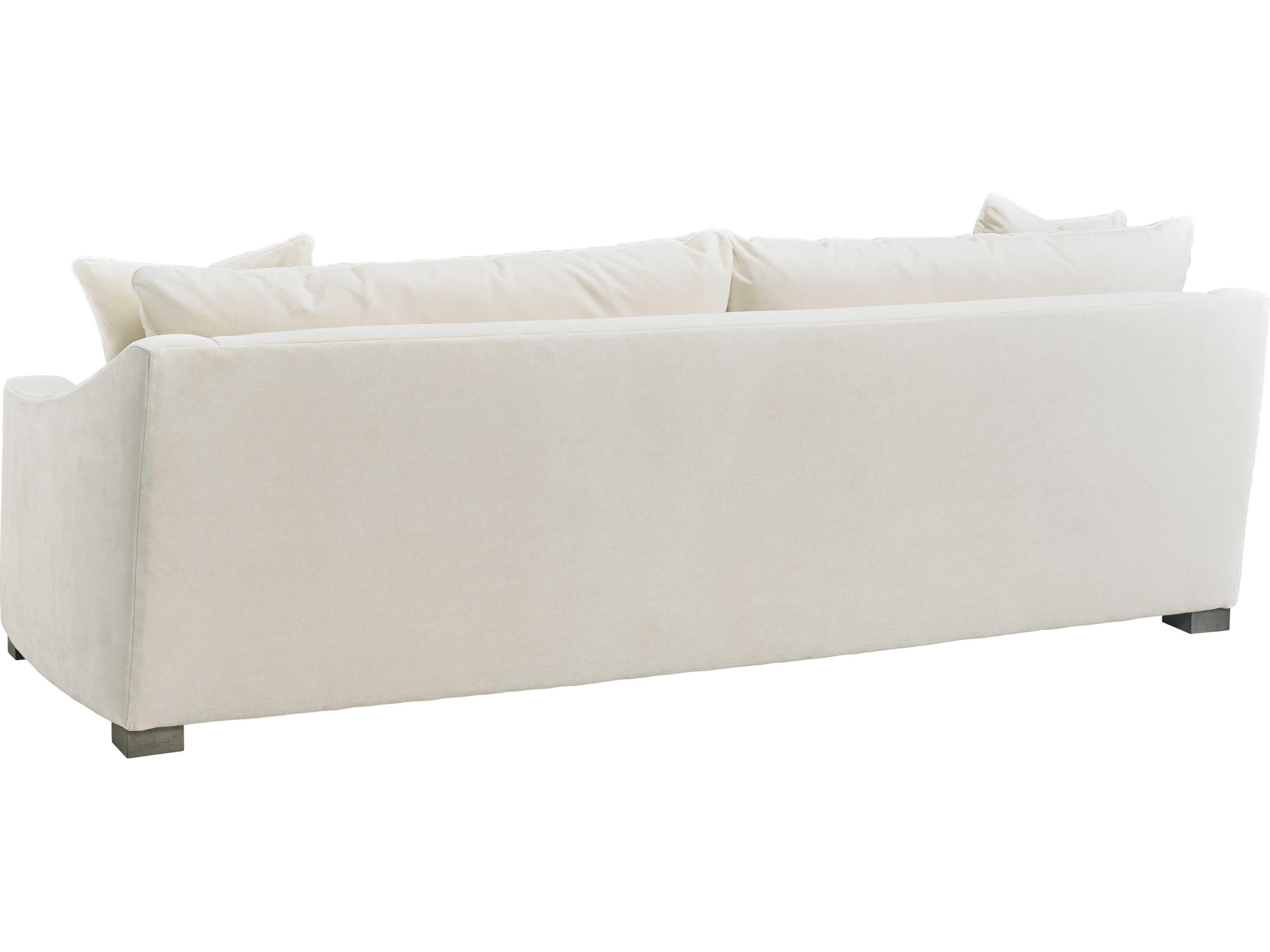 Lillian August Modern Living Martin Natural Cinder Upholstered Sofa