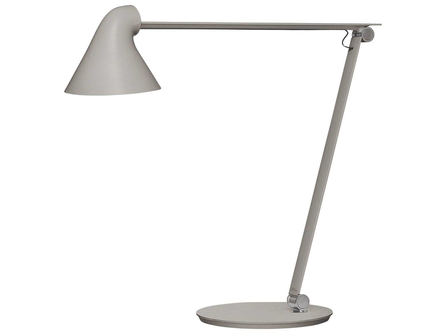 Louis Poulsen NJP LED Light Grey Desk Lamp