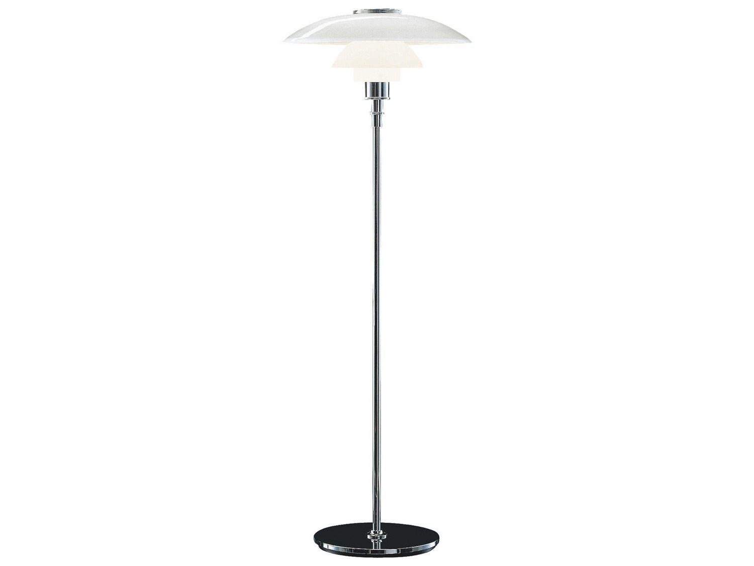 Louis Poulsen PH Chrome Floor Lamp