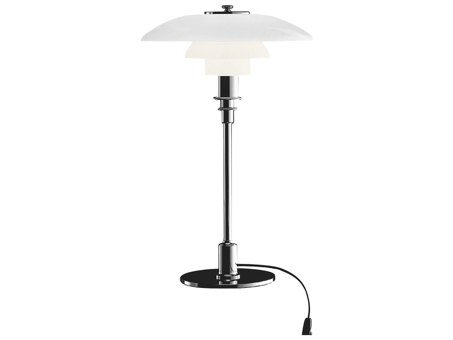 Louis Poulsen PH-3/2 Chrome Table Lamp