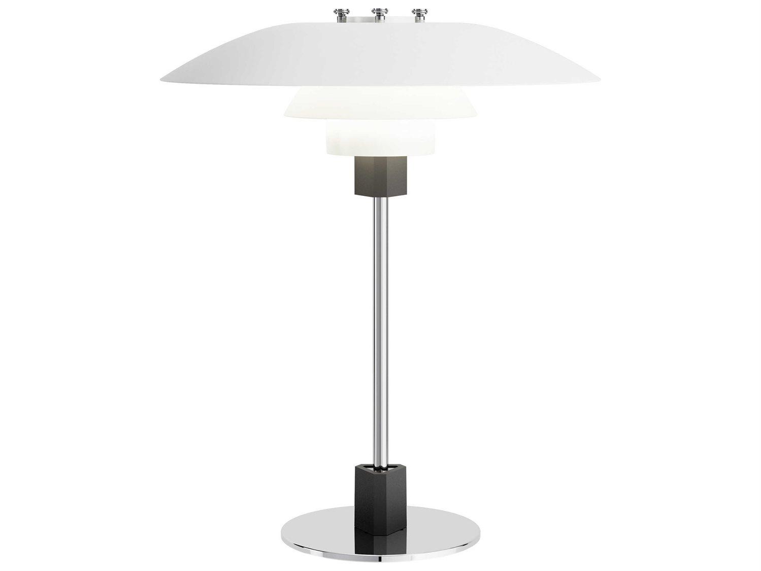 Louis Poulsen PH-4/3 White Table Lamp