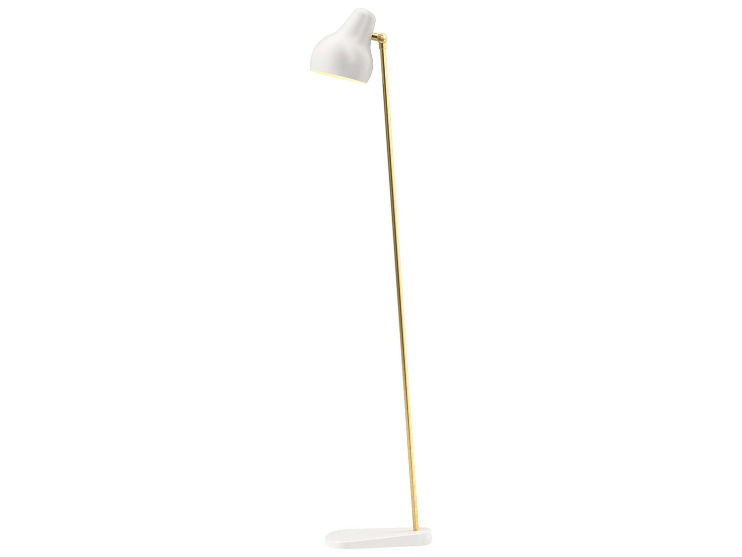 Louis Poulsen VL38 LED White Floor Lamp