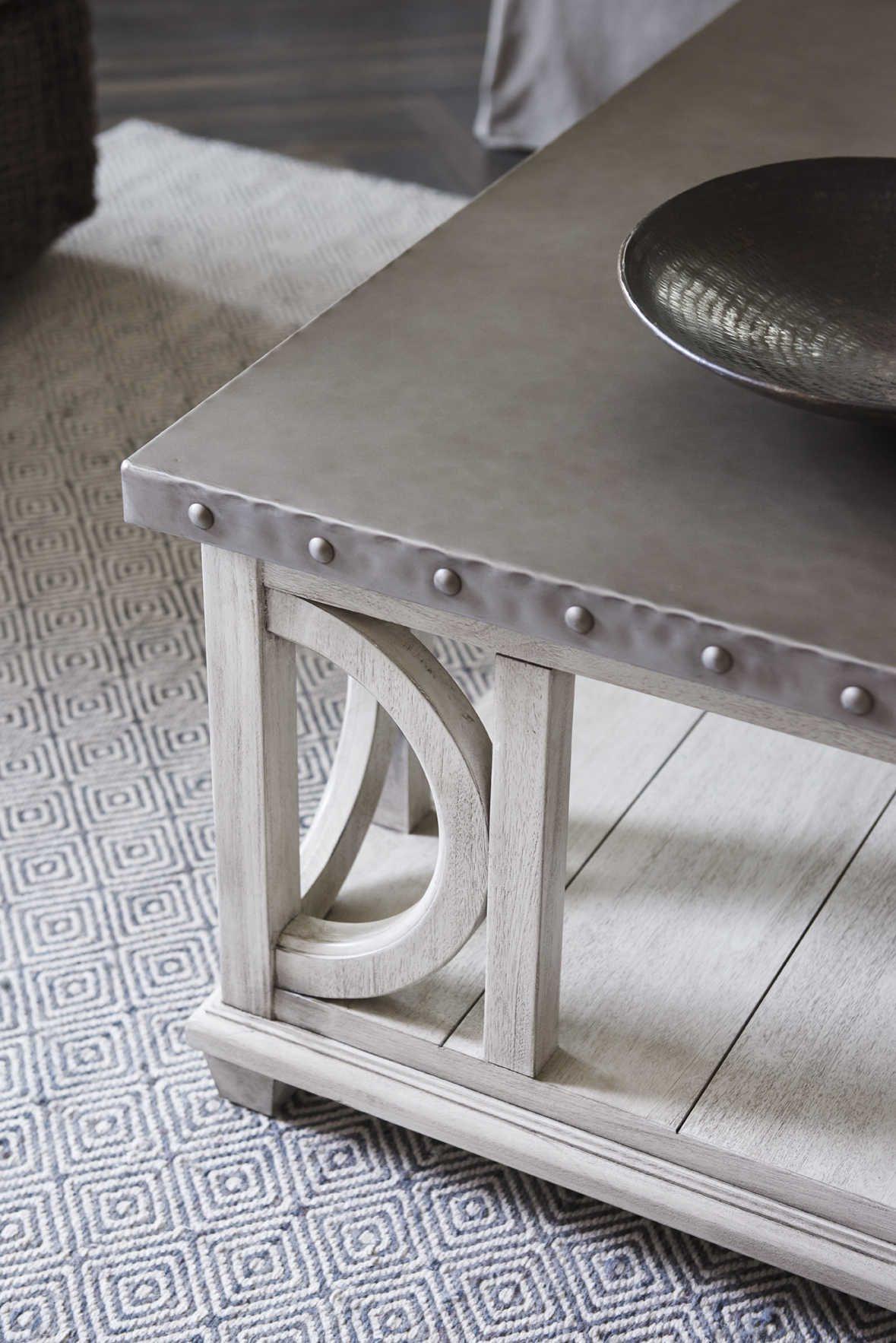 Lexington Oyster Bay Square Metal Coffee Table