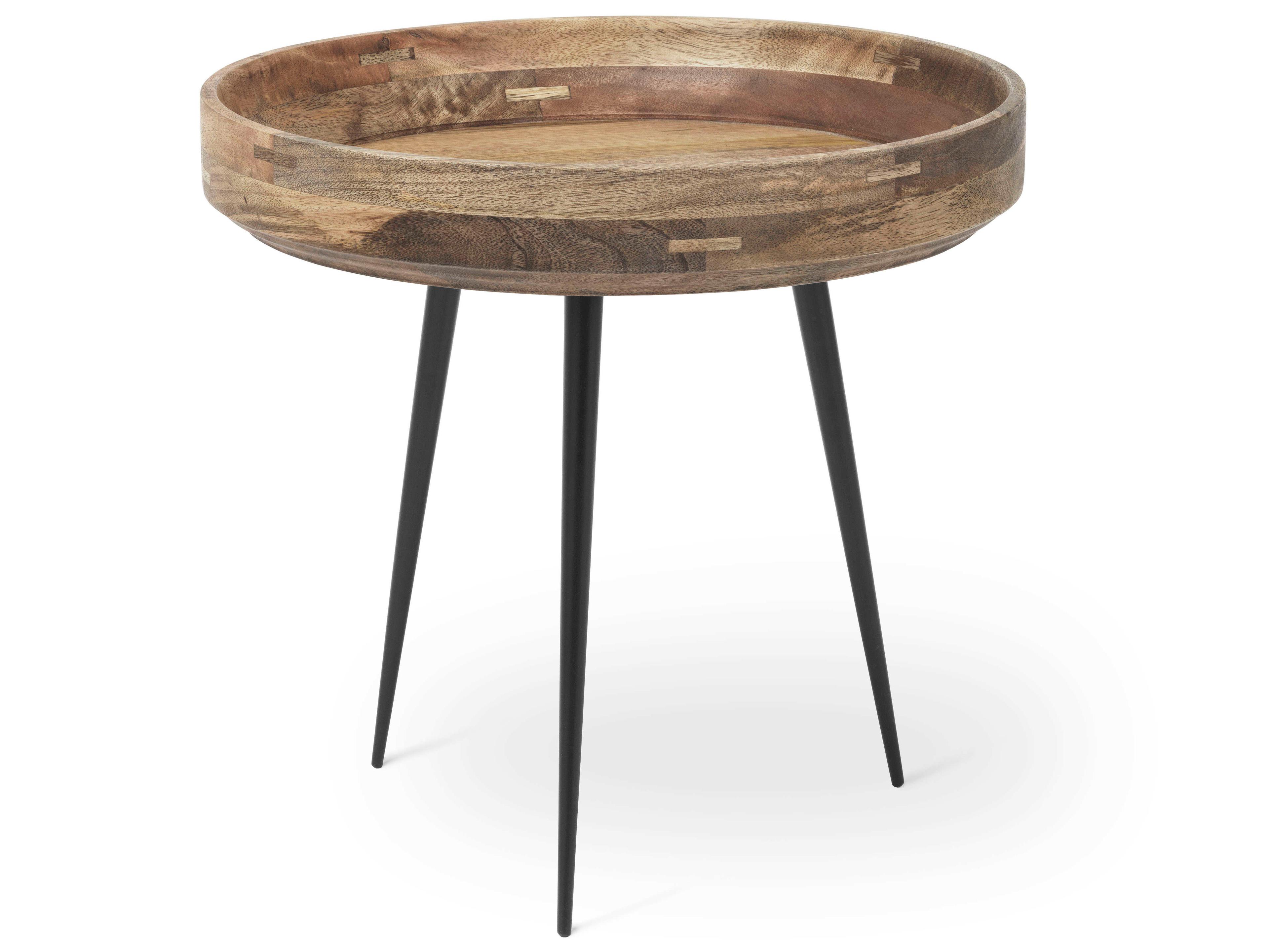 Mater Bowl Round Wood Natural Coffee Table