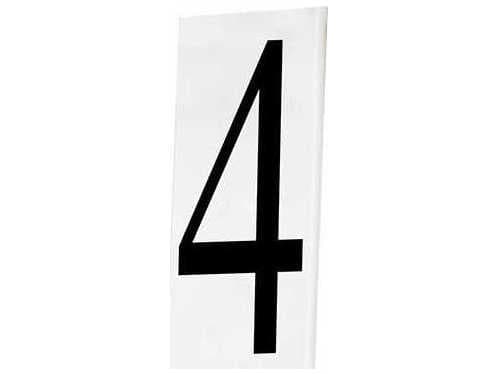 Maxim Lighting Address House Number-4 Wall Plate