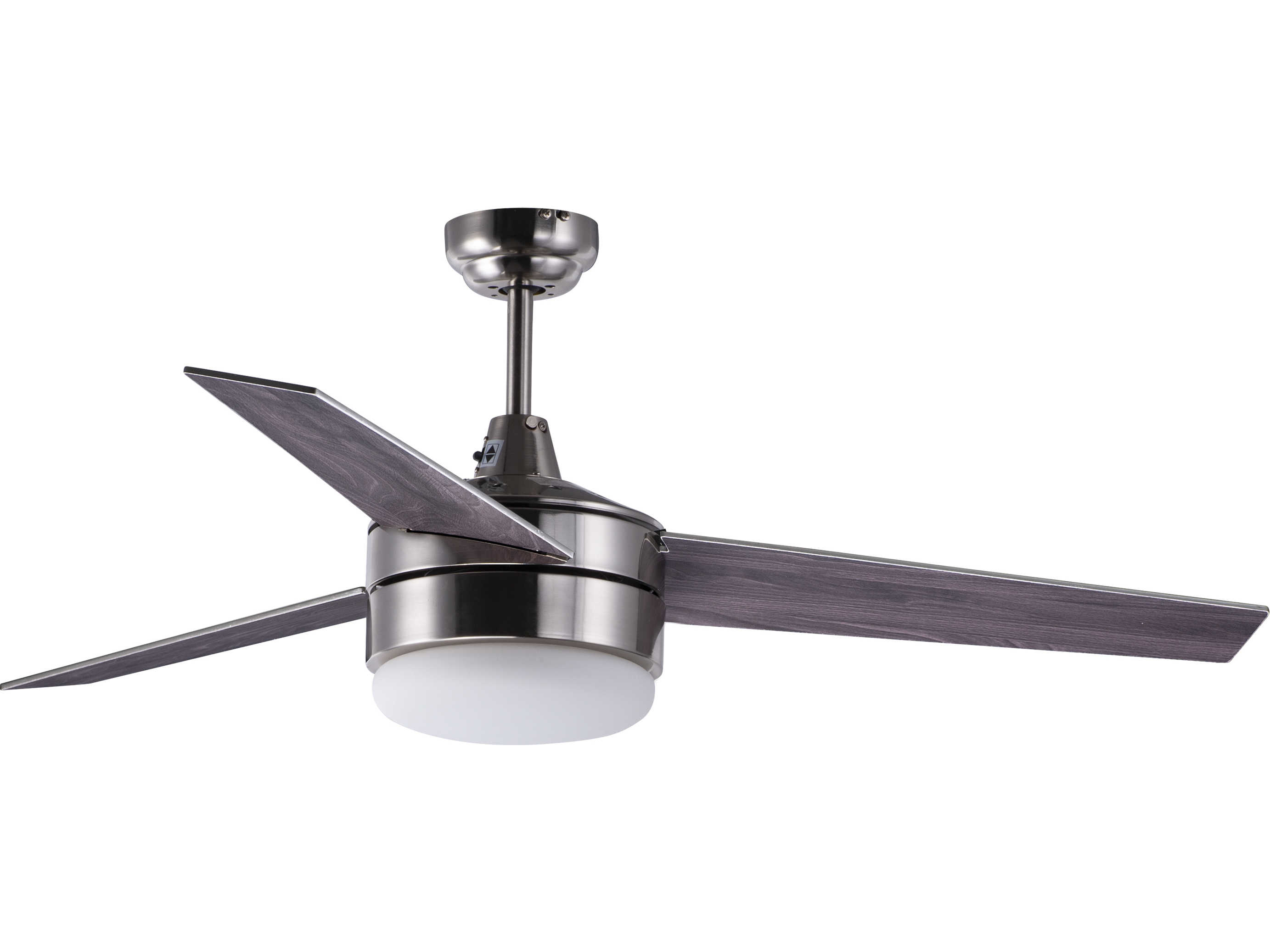 Maxim Lighting Basic-max Satin Nickel 1 - Light 52" Ceiling Fan