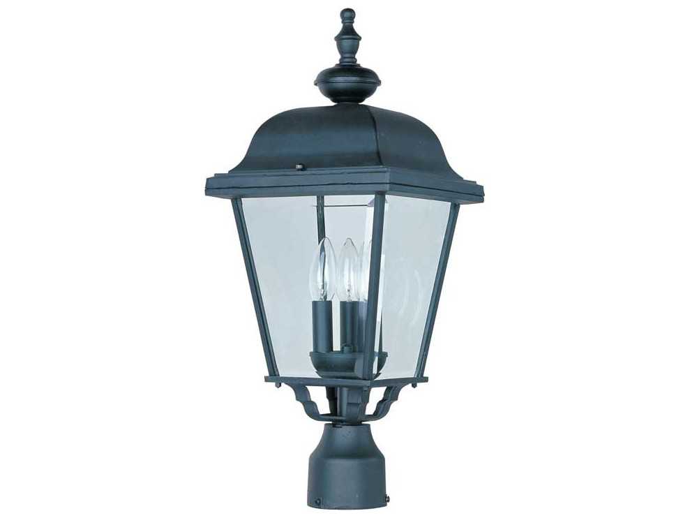 Maxim Lighting Builder Cast 3 - Light Outdoor Post Light