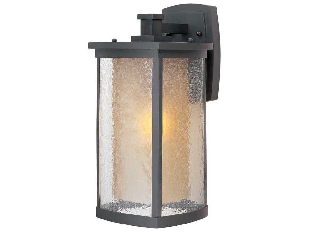 Maxim Lighting Bungalow & Seedy-Wilshire Glass Incandescent Outdoor Wall Light