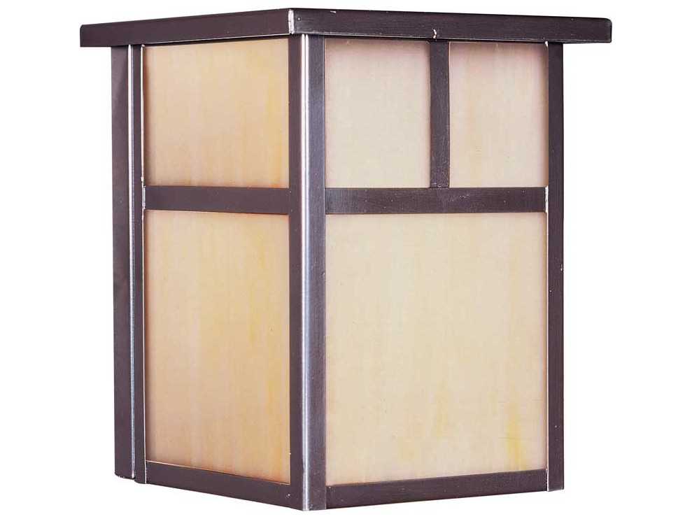 Maxim Lighting Coldwater Outdoor & Honey Glass Incandescent Wall Light