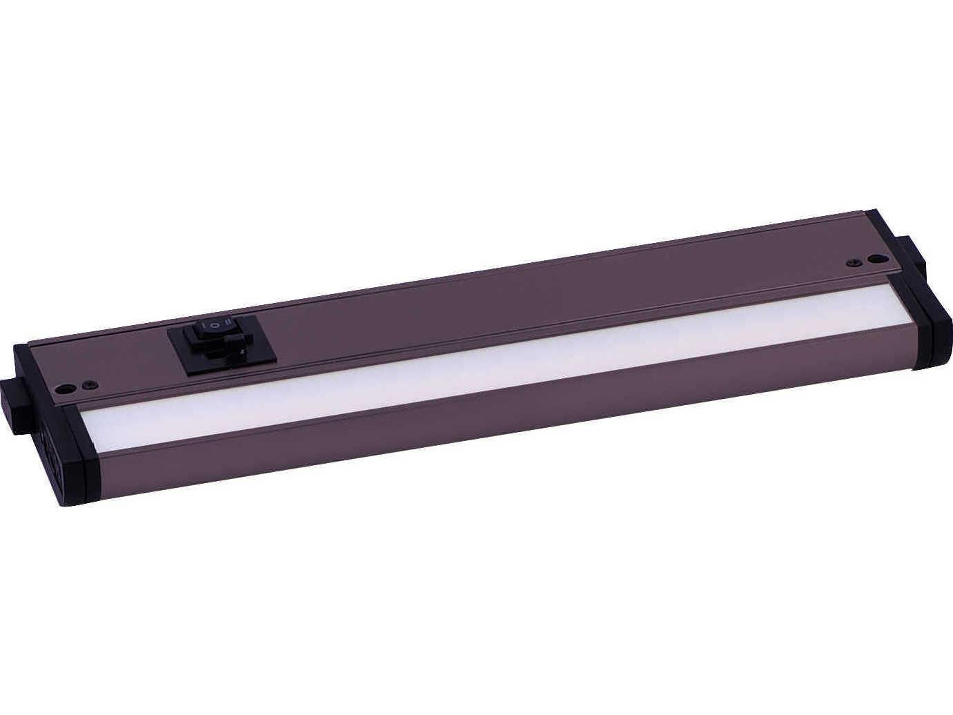 Maxim Lighting Countermax Bronze LED Geometric Under Cabinet Light