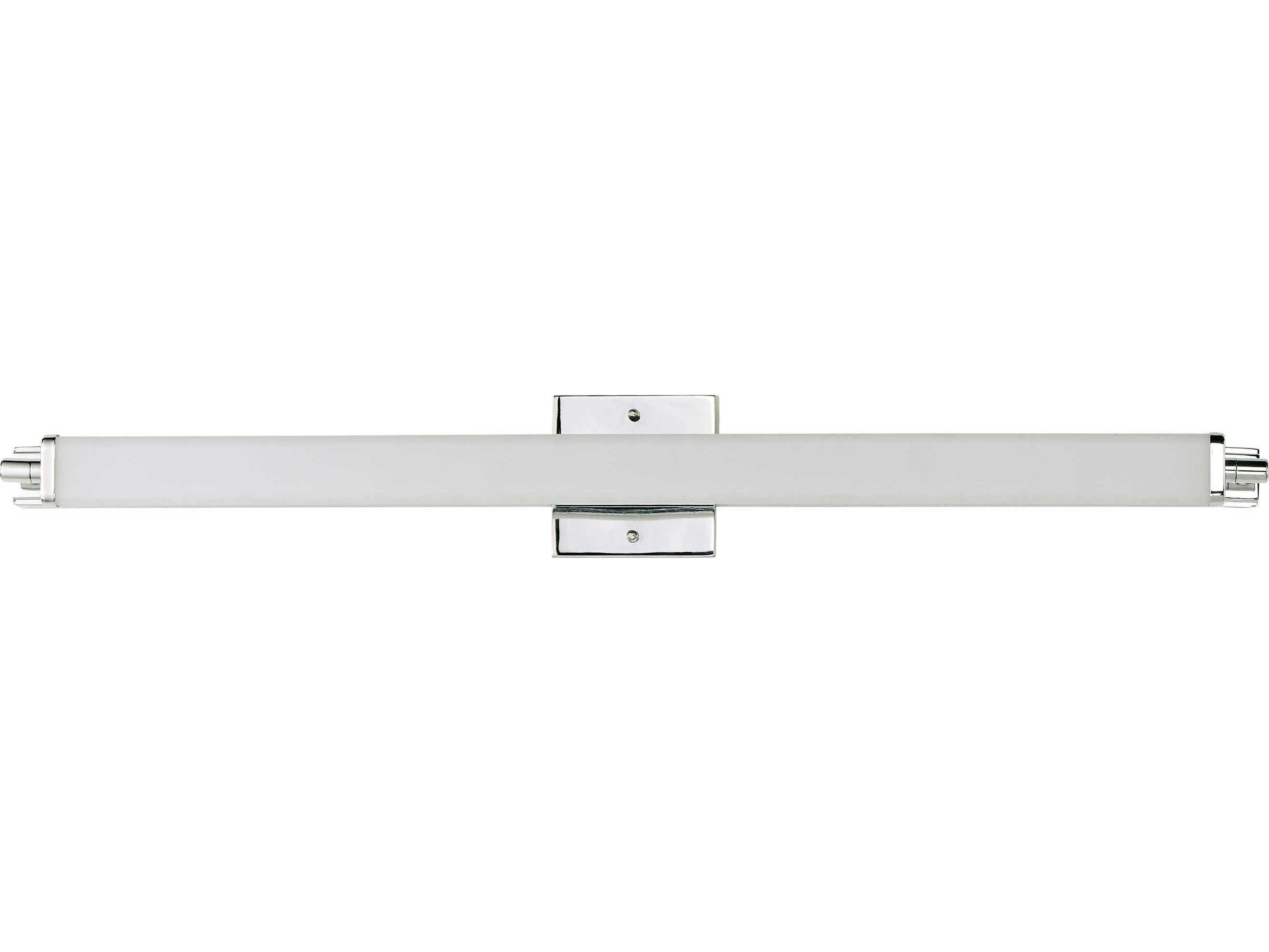 Maxim Lighting Director 1-Light Polished Chrome Glass LED Vanity Light