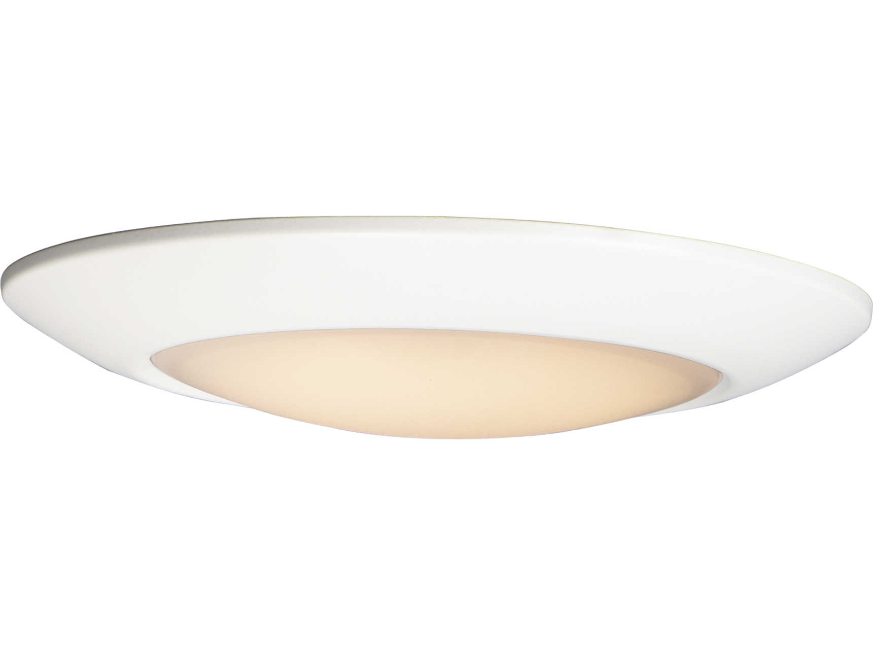 Maxim Lighting Diverse 1-Light White LED Bowl Flush Mount