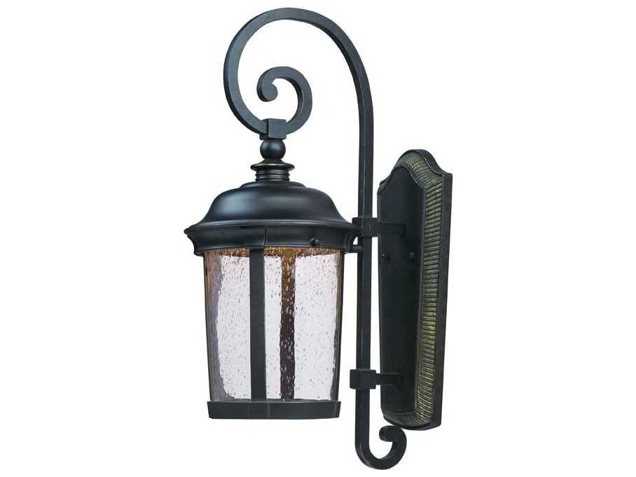 Maxim Lighting Dover & Seedy Glass LED Outdoor Wall Light