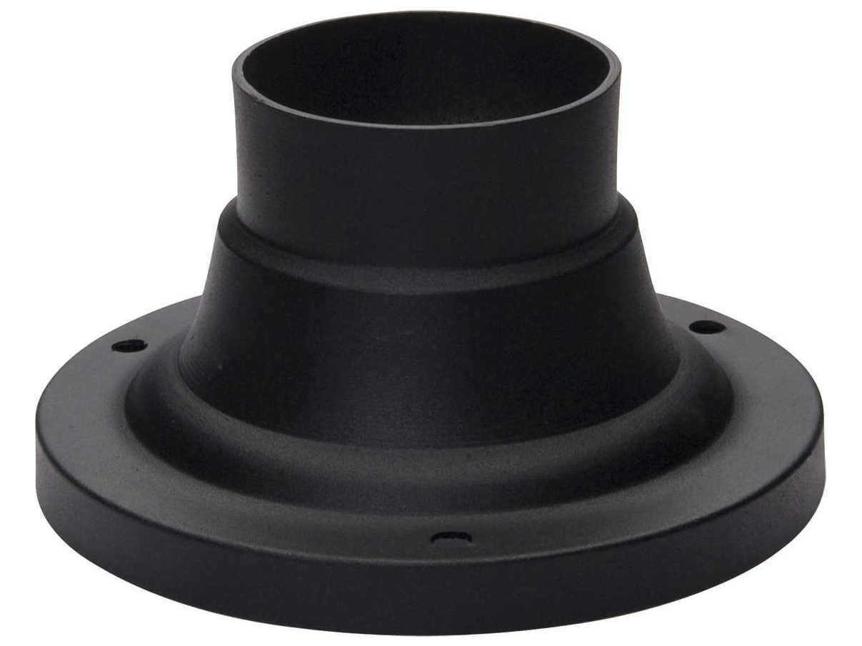 Maxim Lighting Outdoor Essentials Black Aluminum Pier Mount