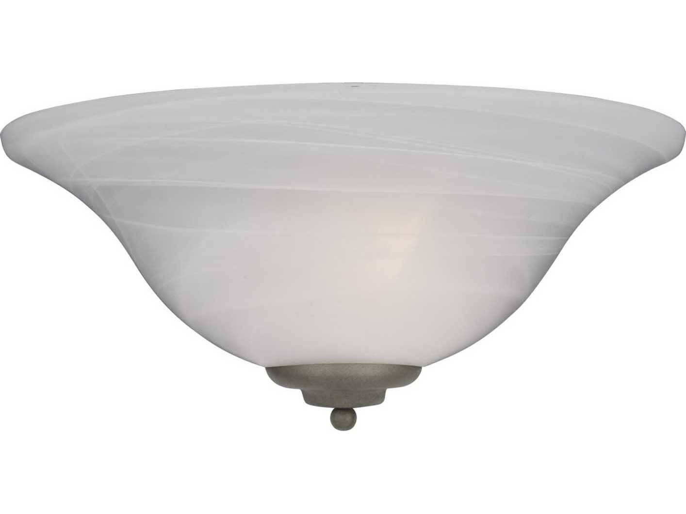 Maxim Lighting Essentials 1-Light Pewter Glass Wall Sconce
