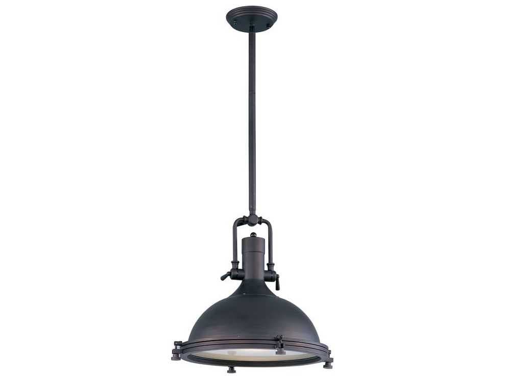 Maxim Lighting Hi-bay 1-Light Bronze Bell Pendant