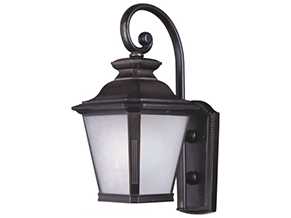 Maxim Lighting Knoxville & Frosted Seedy Glass LED Outdoor Wall Light