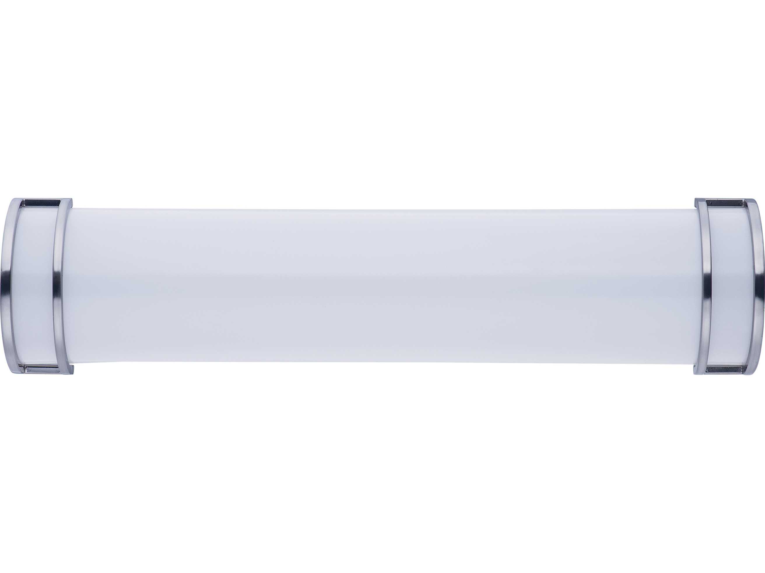 Maxim Lighting Linear Satin Nickel Glass LED Wall Sconce