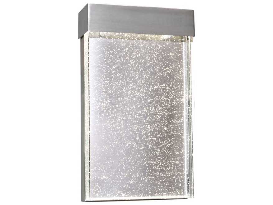 Maxim Lighting Moda Stainless Steel Glass Wall Sconce