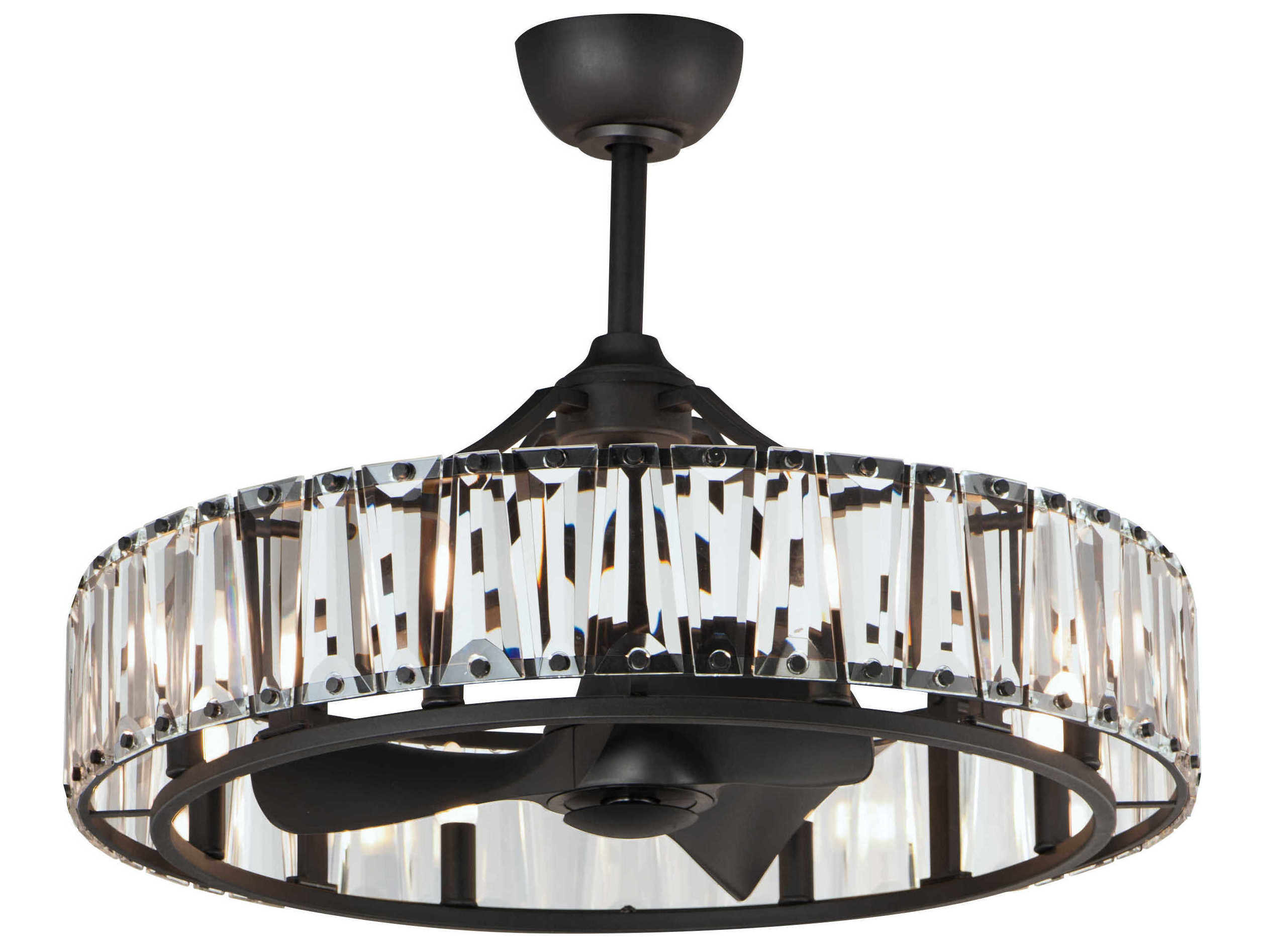 Maxim Lighting Odeon 8-Light 33" LED Ceiling Fan