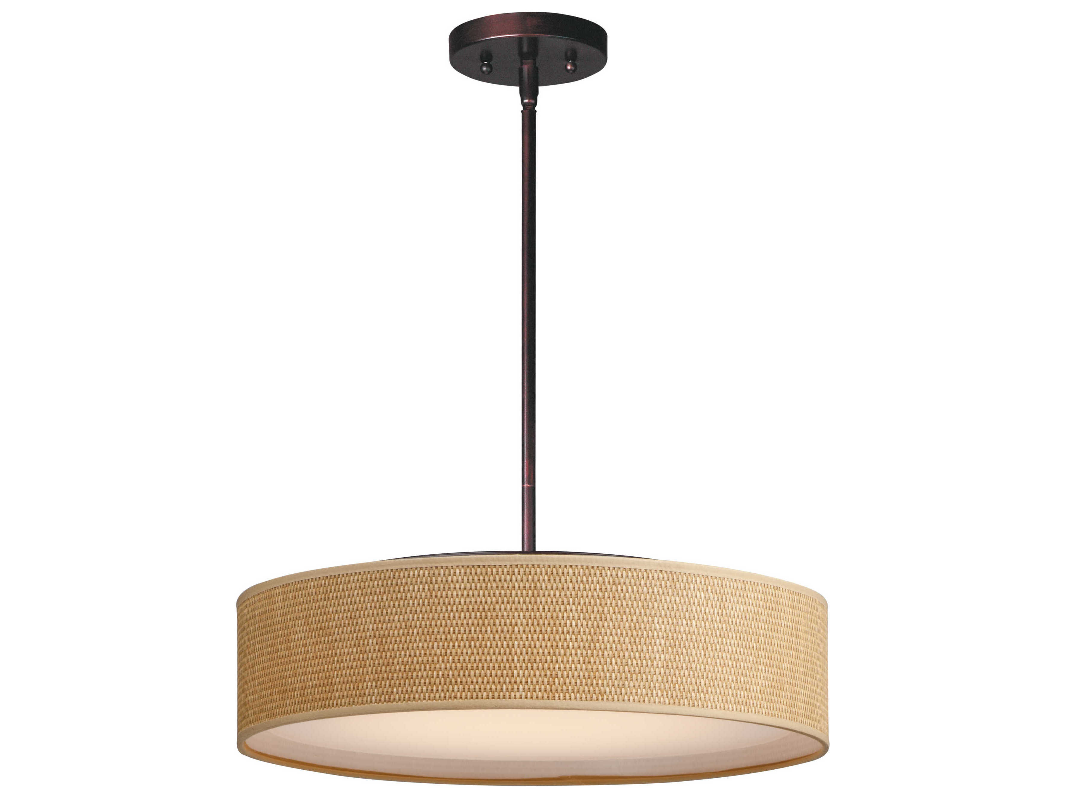 Maxim Lighting Prime 5-Light Oil Rubbed Bronze LED Drum Pendant