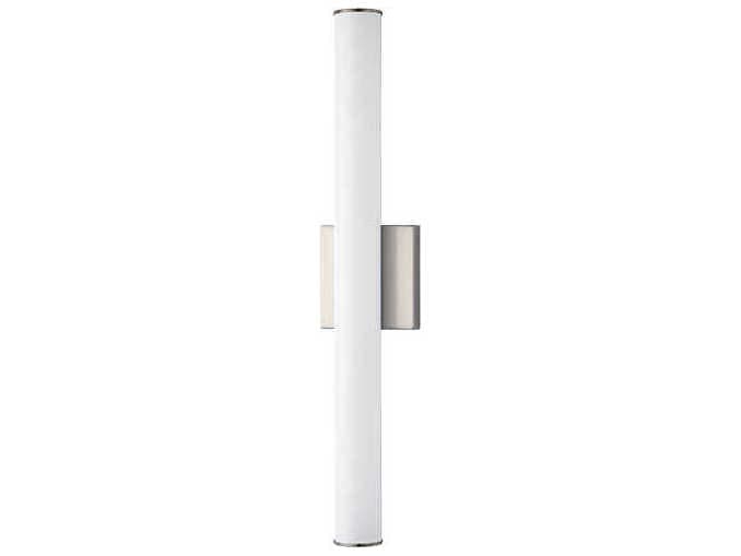 Maxim Lighting Rail 1-Light Satin Nickel White LED Vanity Light
