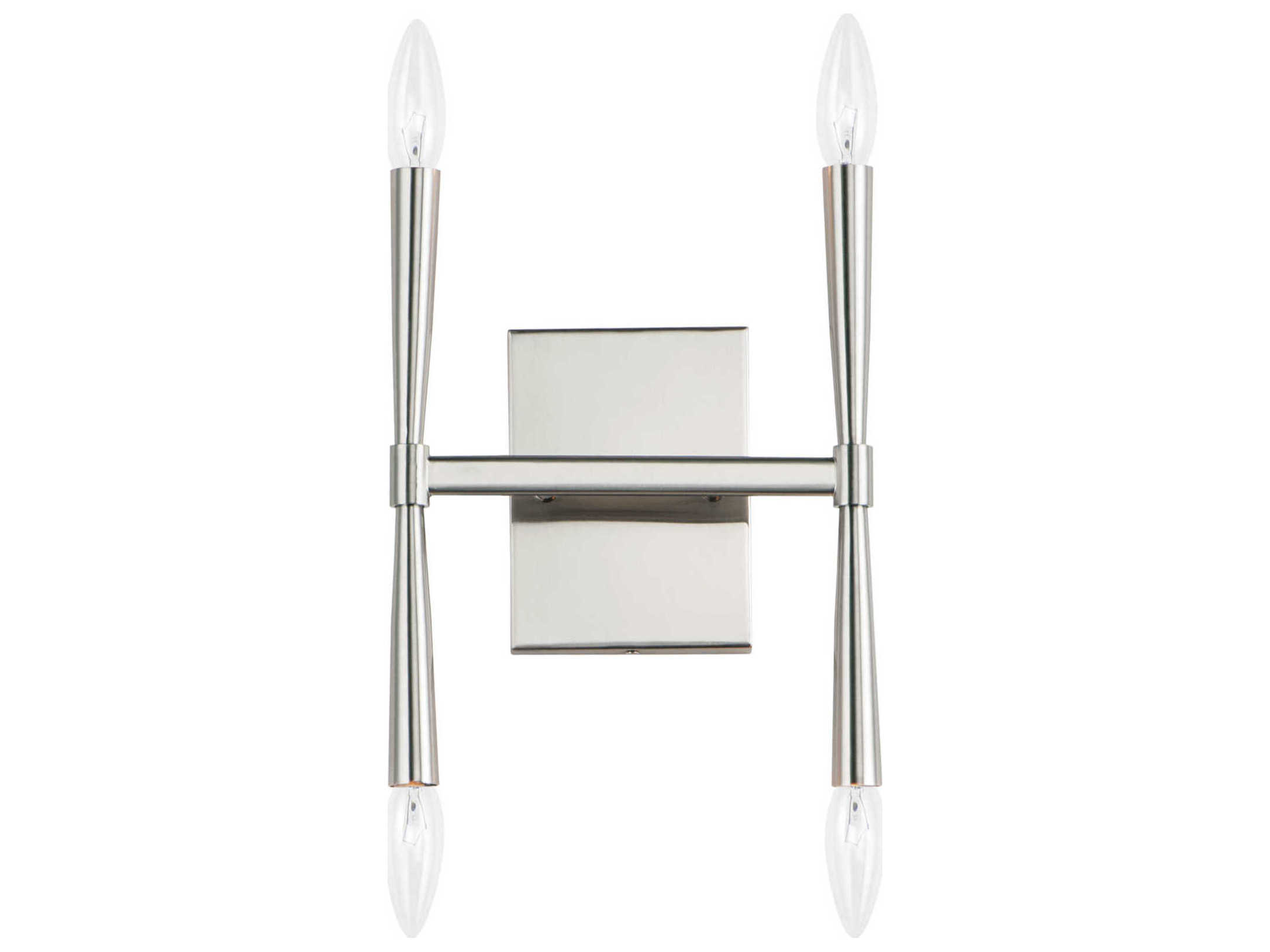Maxim Lighting Rome 4-Light Satin Nickel Wall Sconce