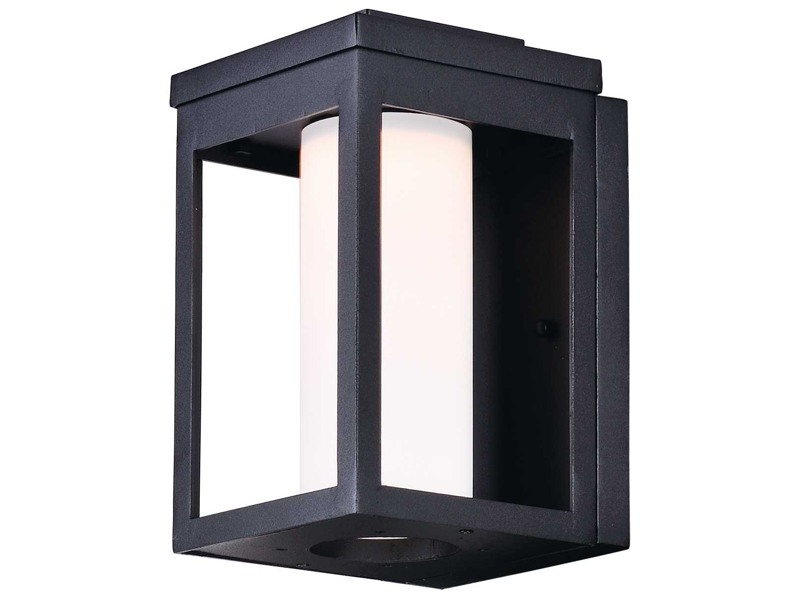 Maxim Lighting Salon with Satin White Glass LED Outdoor Wall Light