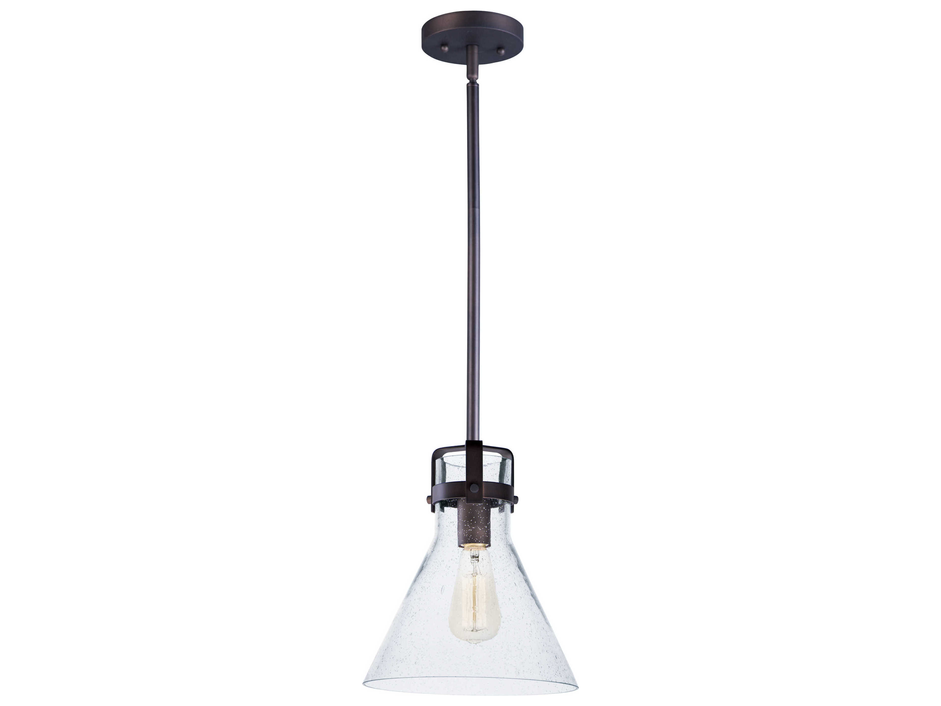Maxim Lighting Seafarer 1-Light Oil Rubbed Bronze Mini Pendant