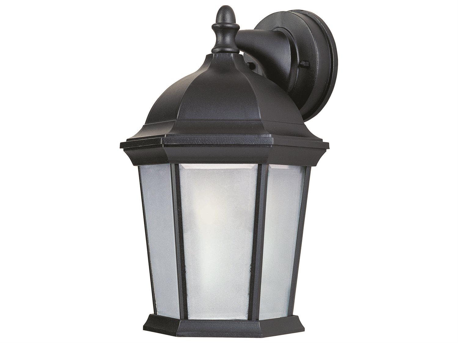 Maxim Lighting Side Door LED 1 - Light Glass Outdoor Wall Light