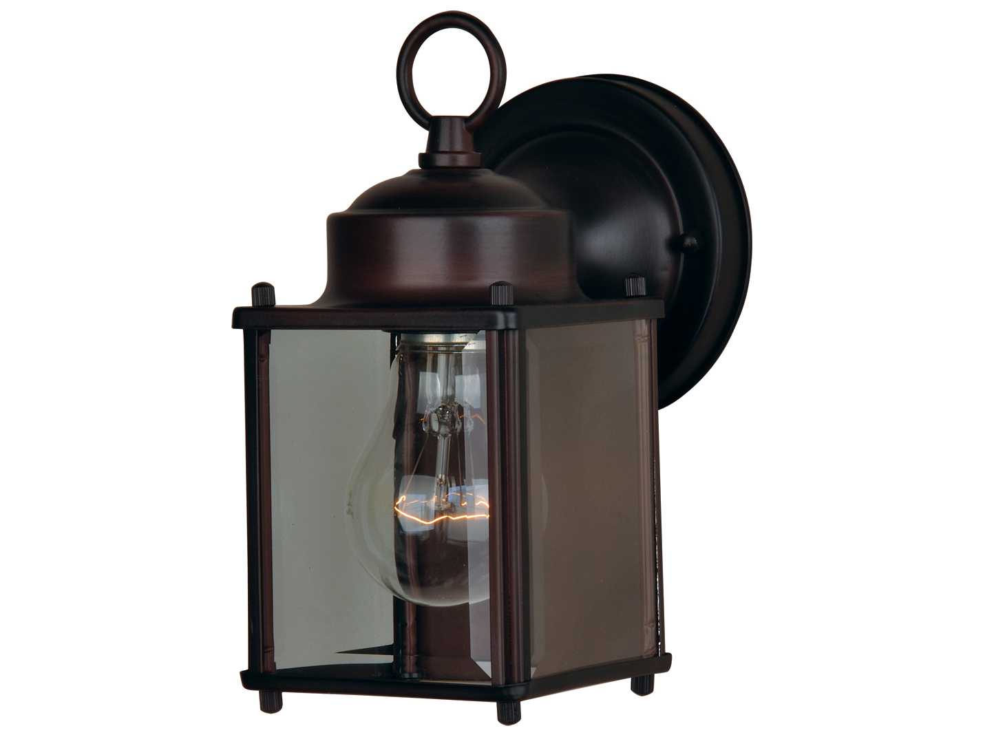 Maxim Lighting Side Door & Clear Glass Outdoor Wall Light