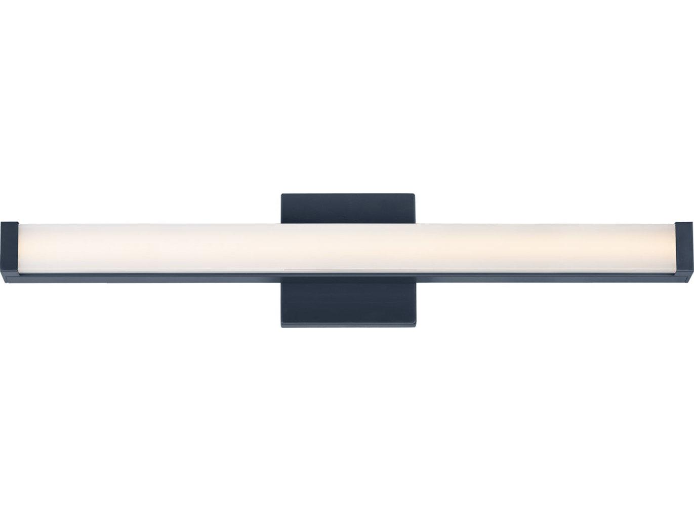 Maxim Lighting Spec 1-Light Black LED Vanity Light