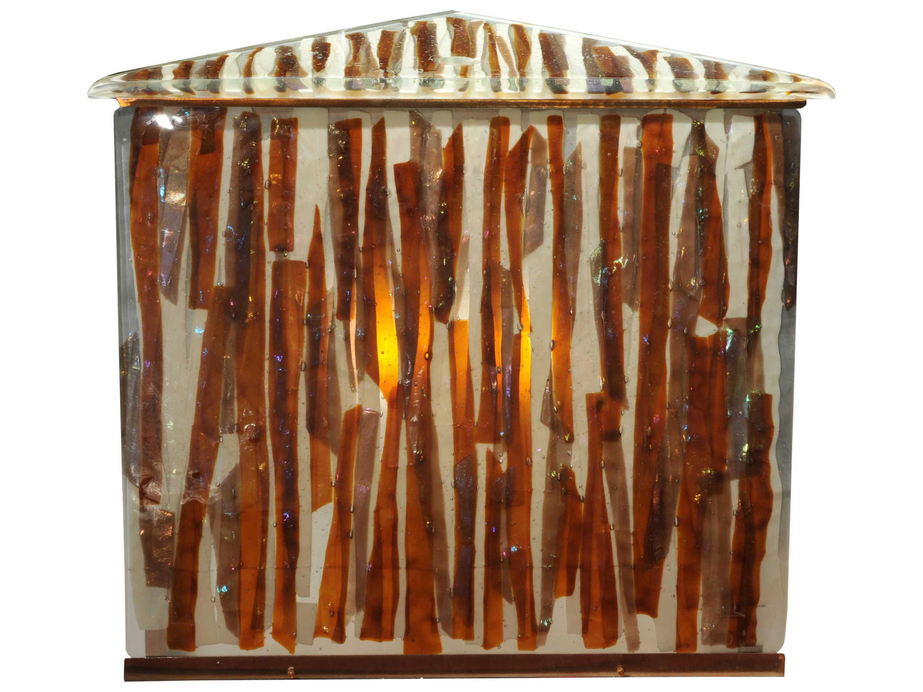 Meyda Marina Fused Glass Vanity Cabinet