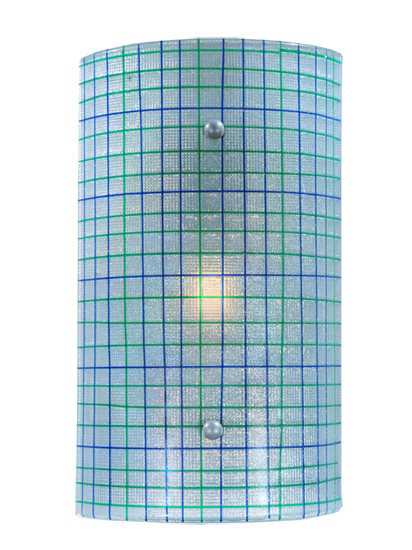 Meyda Metro 1-Light Blue Wall Sconce