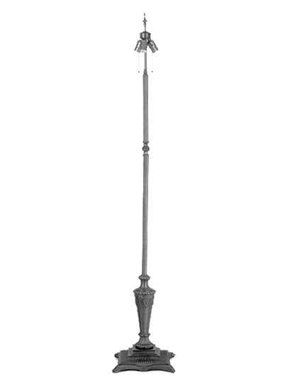 Meyda Fluted Fleur 3 - Light Floor Lamp Base