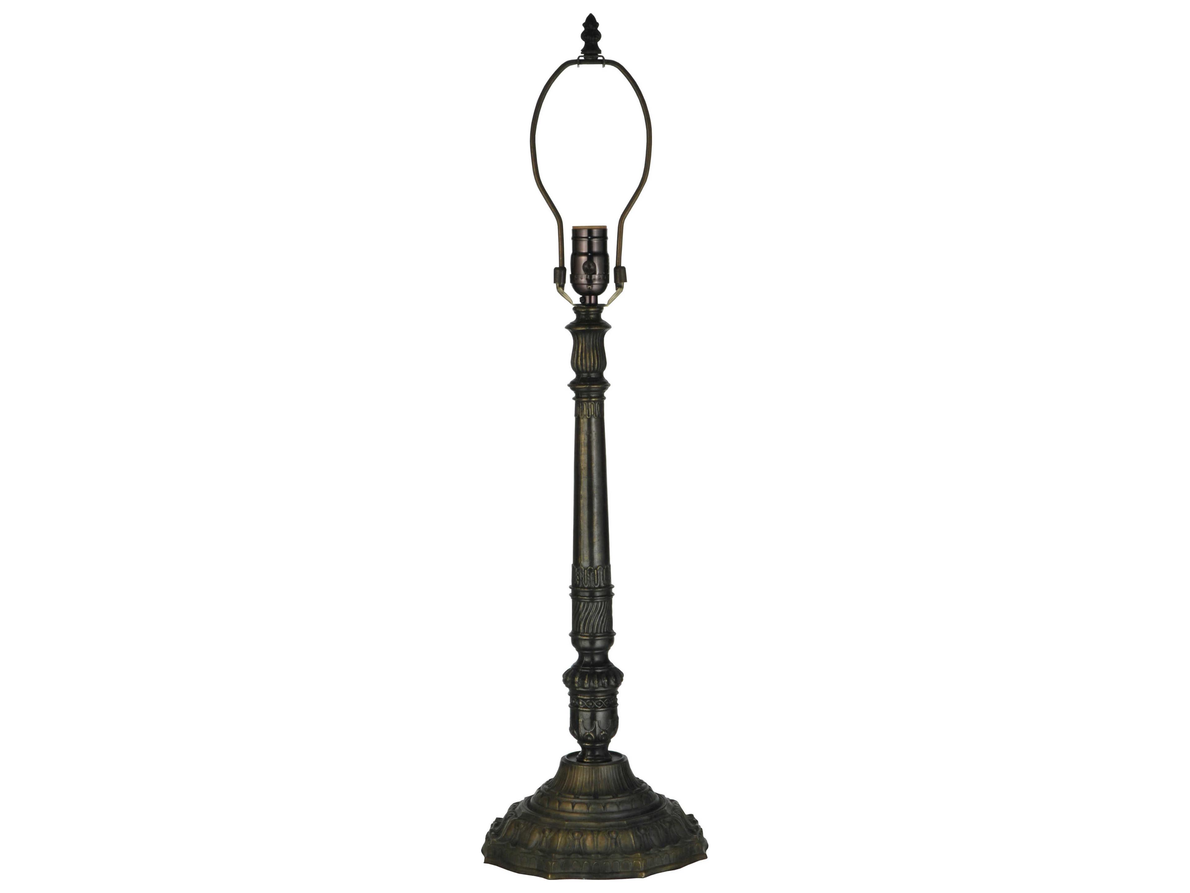 Meyda Pillar Bronze Table Lamp Base
