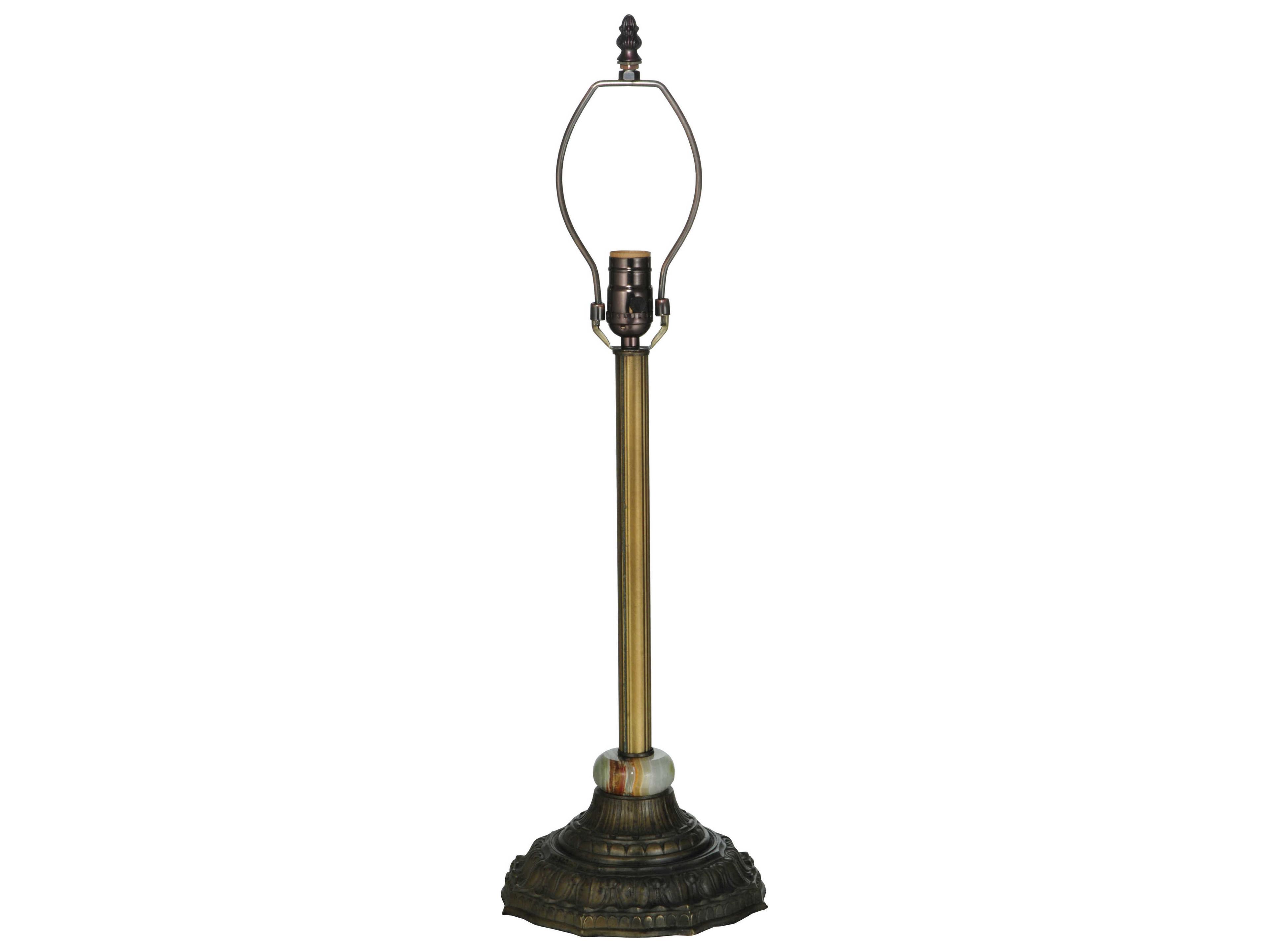 Meyda Reeded Column Table Lamp Base