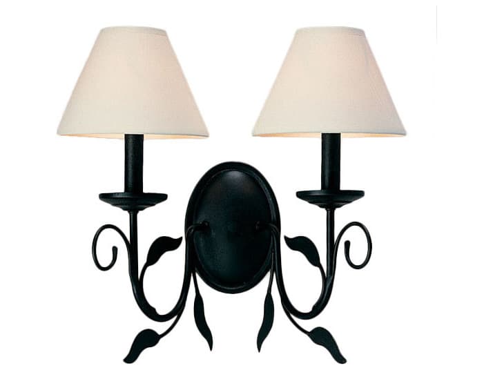 Meyda Bordeaux 2-Light Blackwash Wall Sconce