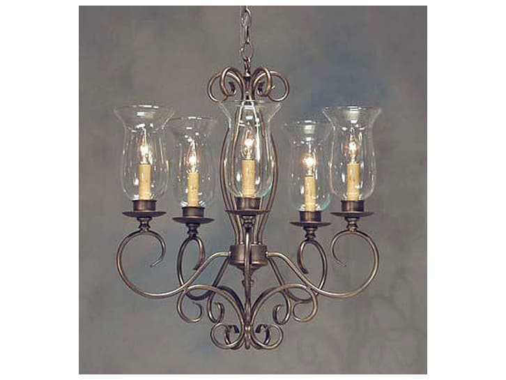 Meyda Calista 5-Light Brown Bell Chandelier