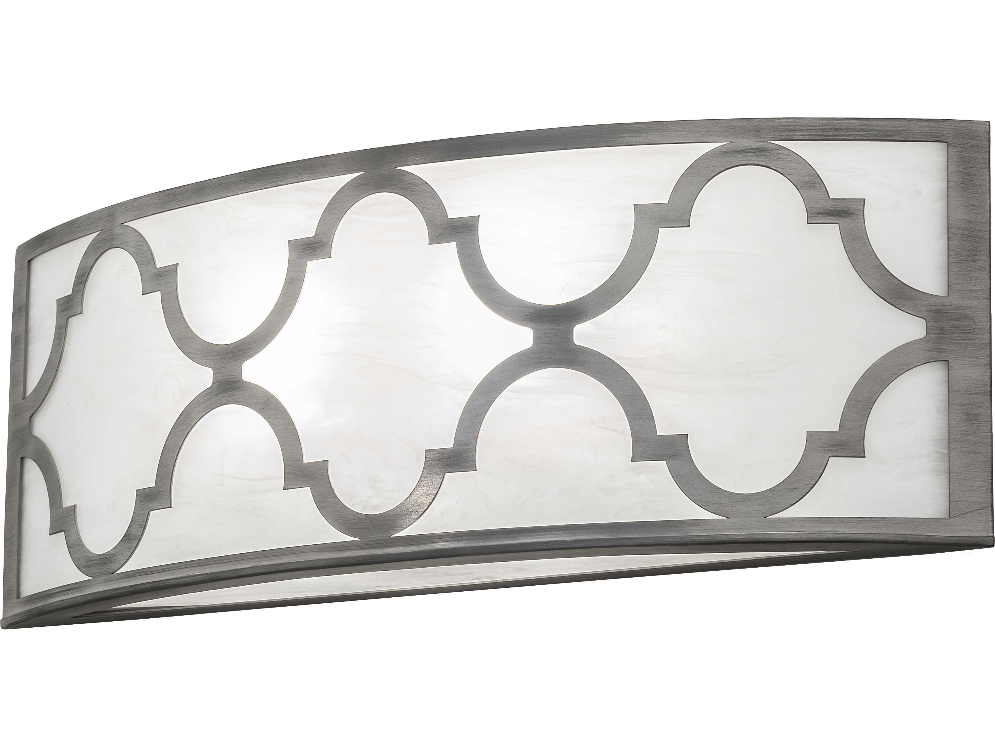 Meyda Cardiff 2-Light Brushed Nickel Wall Sconce